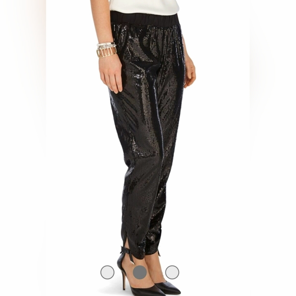 White House Black Market sequin pants - Picture 2 of 8